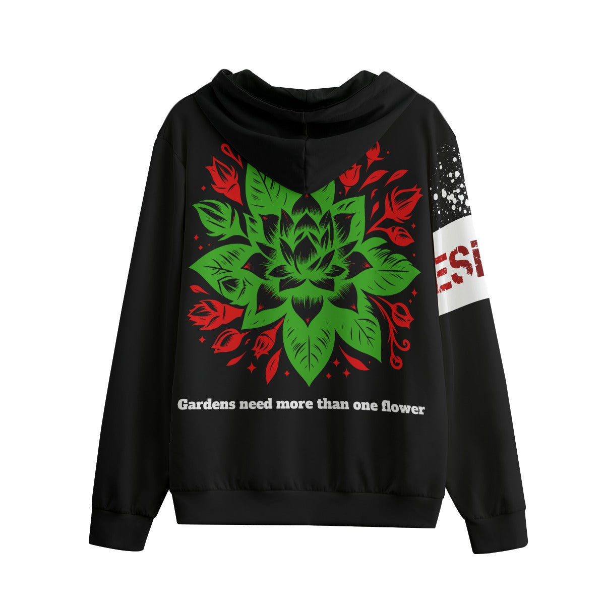 RESIST Deport Racists Cotton Hoodie