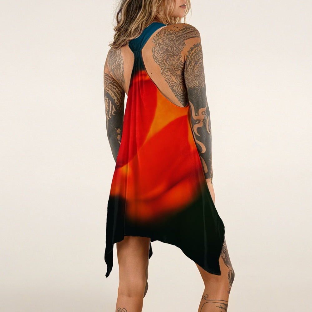 OTEKA Rose Sleeveless Tank Dress