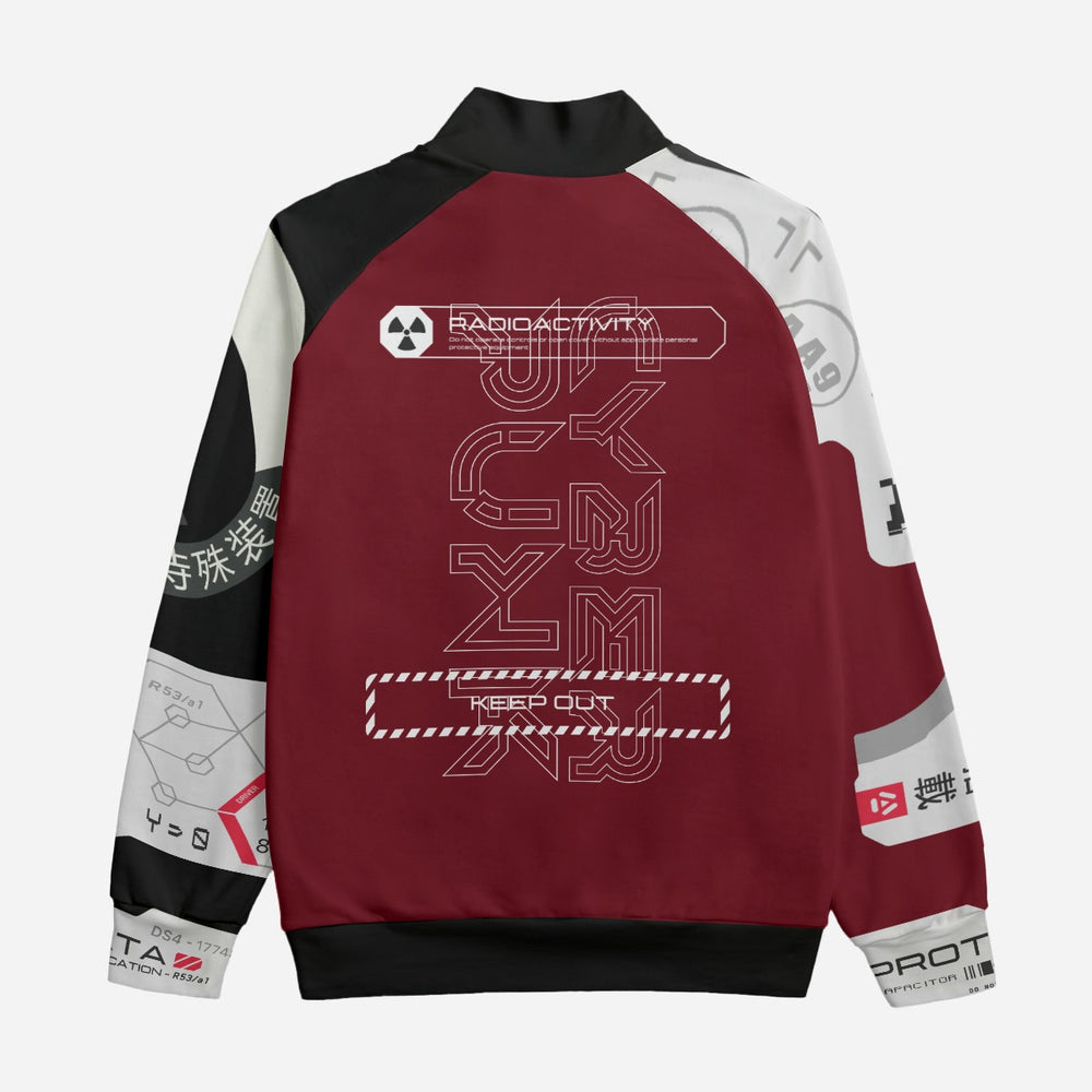 OTEKA CYBERPUNK Cotton Stand Up Collar Jacket