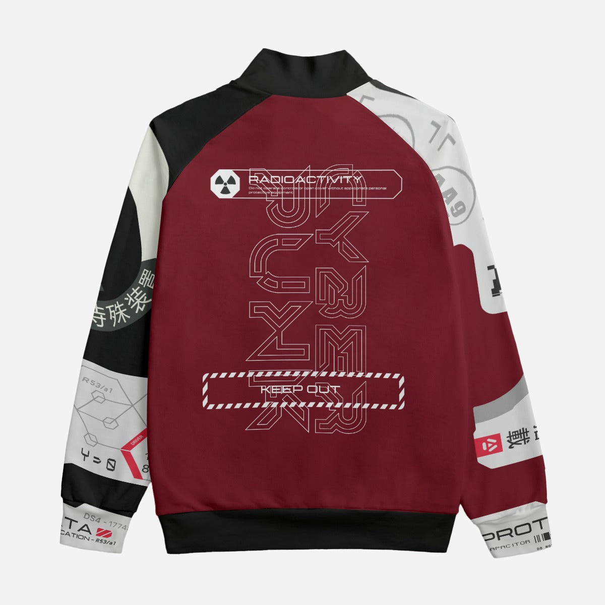 OTEKA CYBERPUNK Cotton Stand Up Collar Jacket