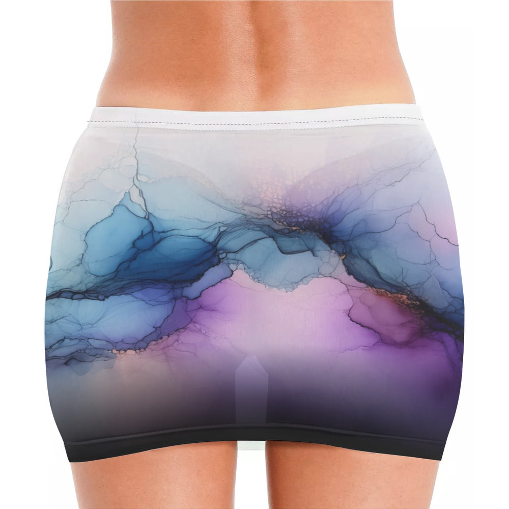 OTEKA sheer mesh Nature skirt 3