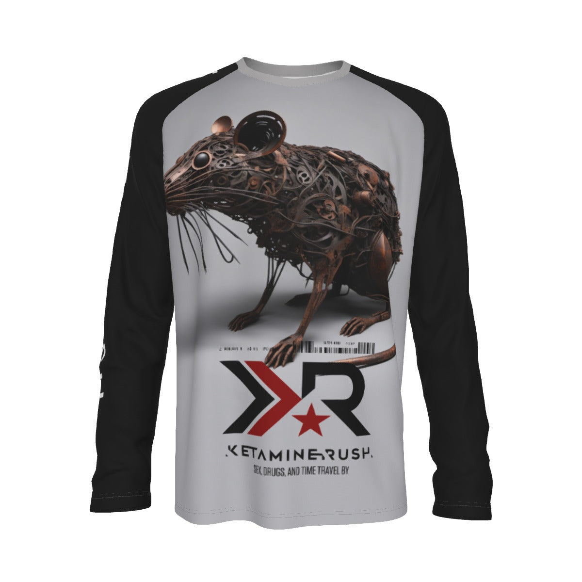 KETAMINE RUSH  Long Sleeve T-shirt  | 190GSM Cotton