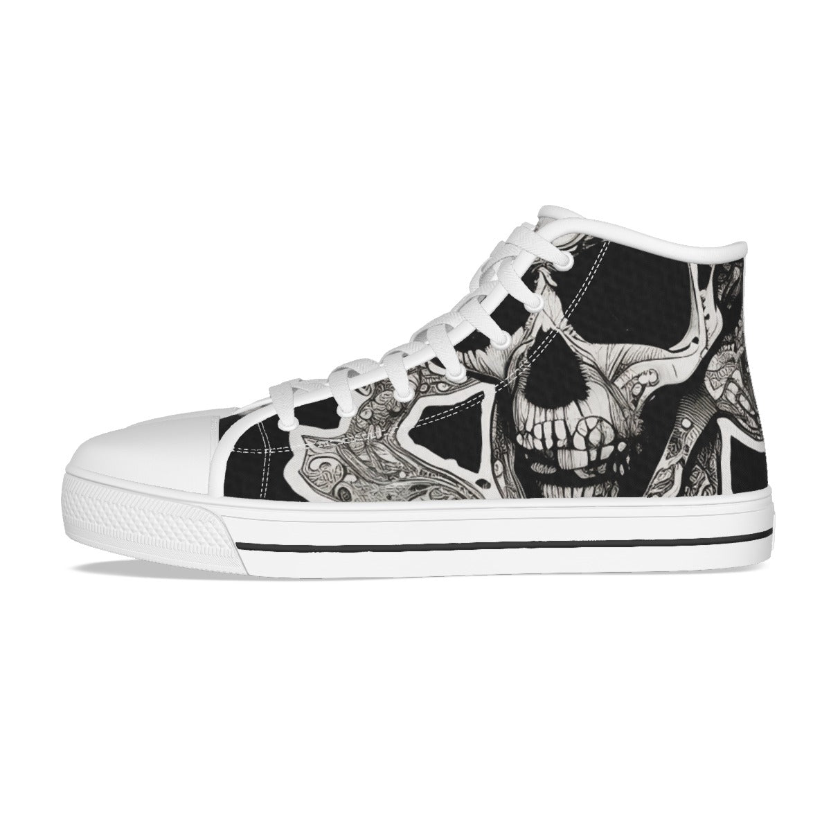 OTEKA Canvas Skull Shoes