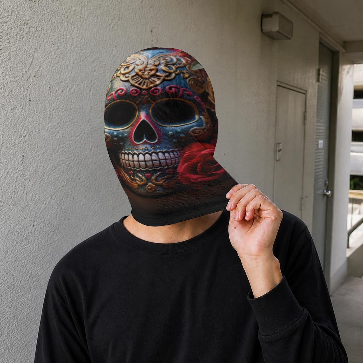 RESIST Blue protest mask