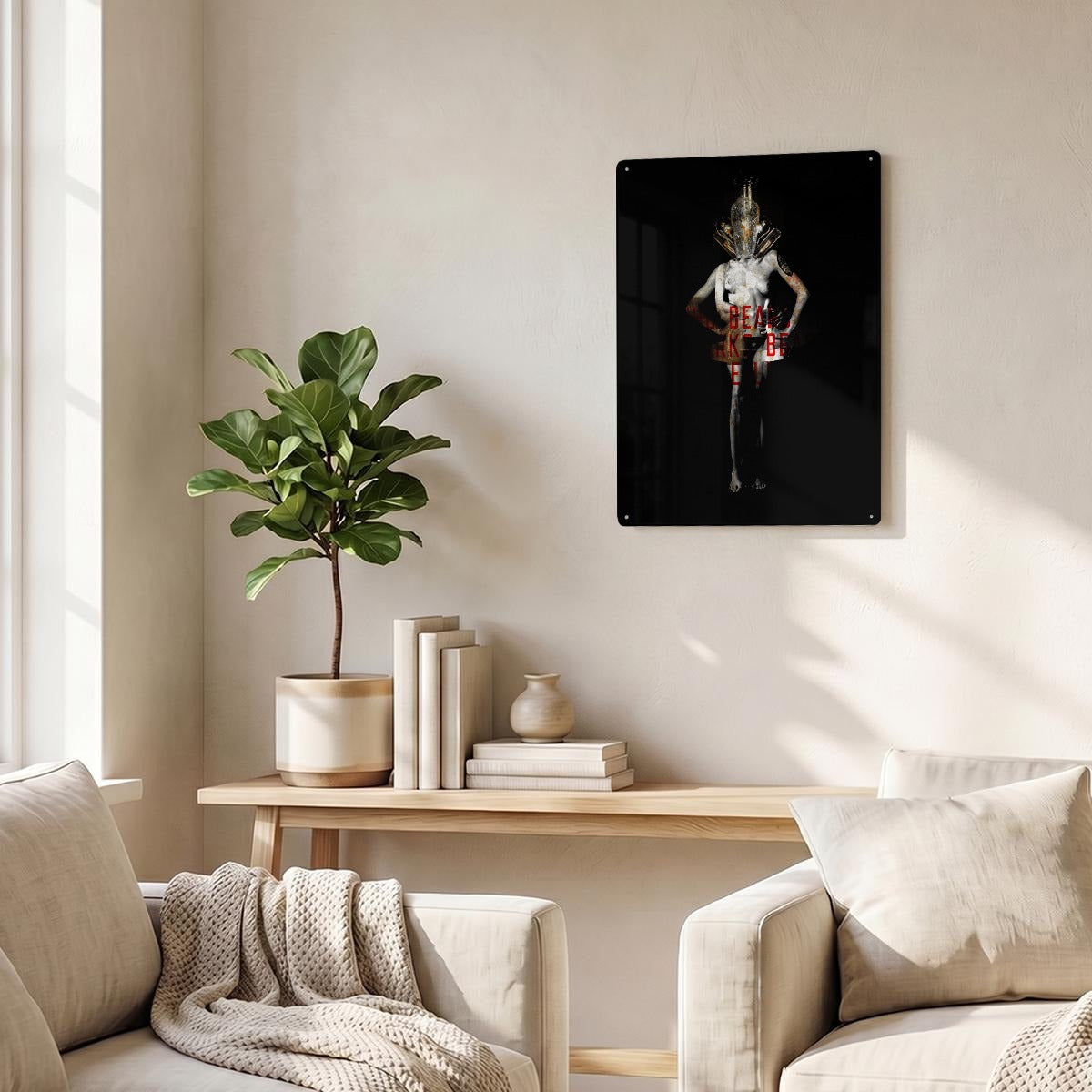 In my Head 5 Metal Print