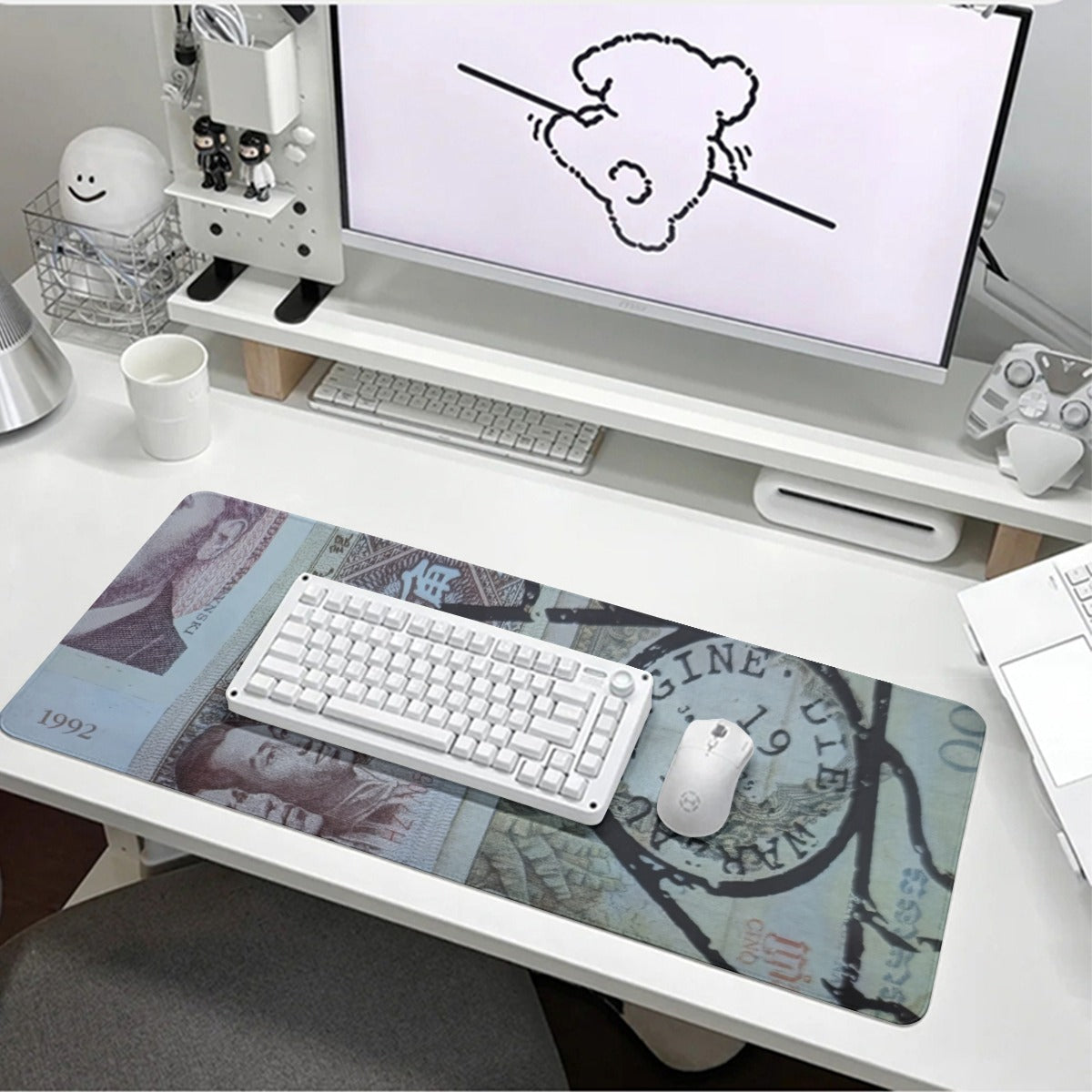 DIE WARZAU Engine Large Mousepad