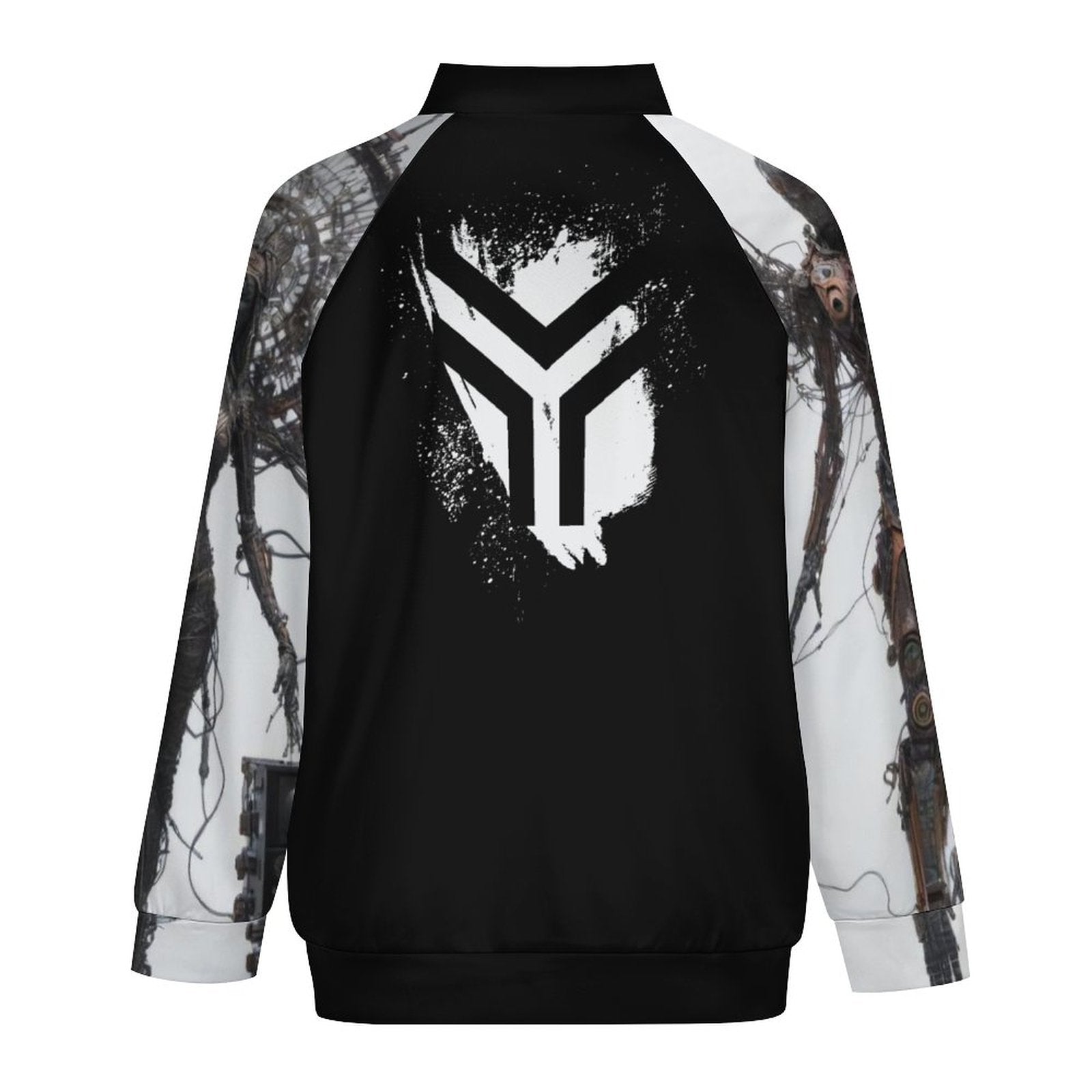 Raglan Zip-up Shirt WY10 (All-Over Printing)