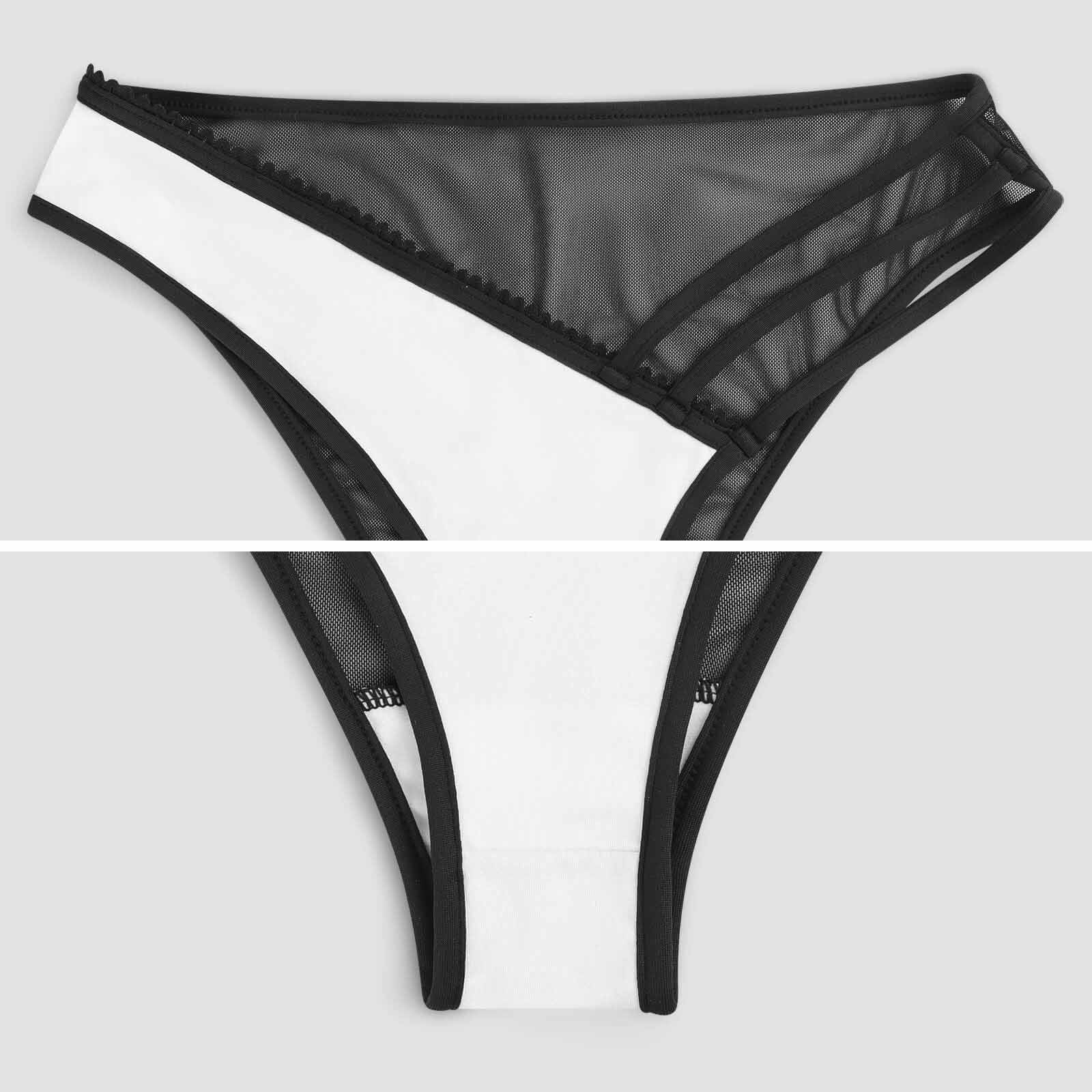 OTEKA Black satanic side show bathing bottoms