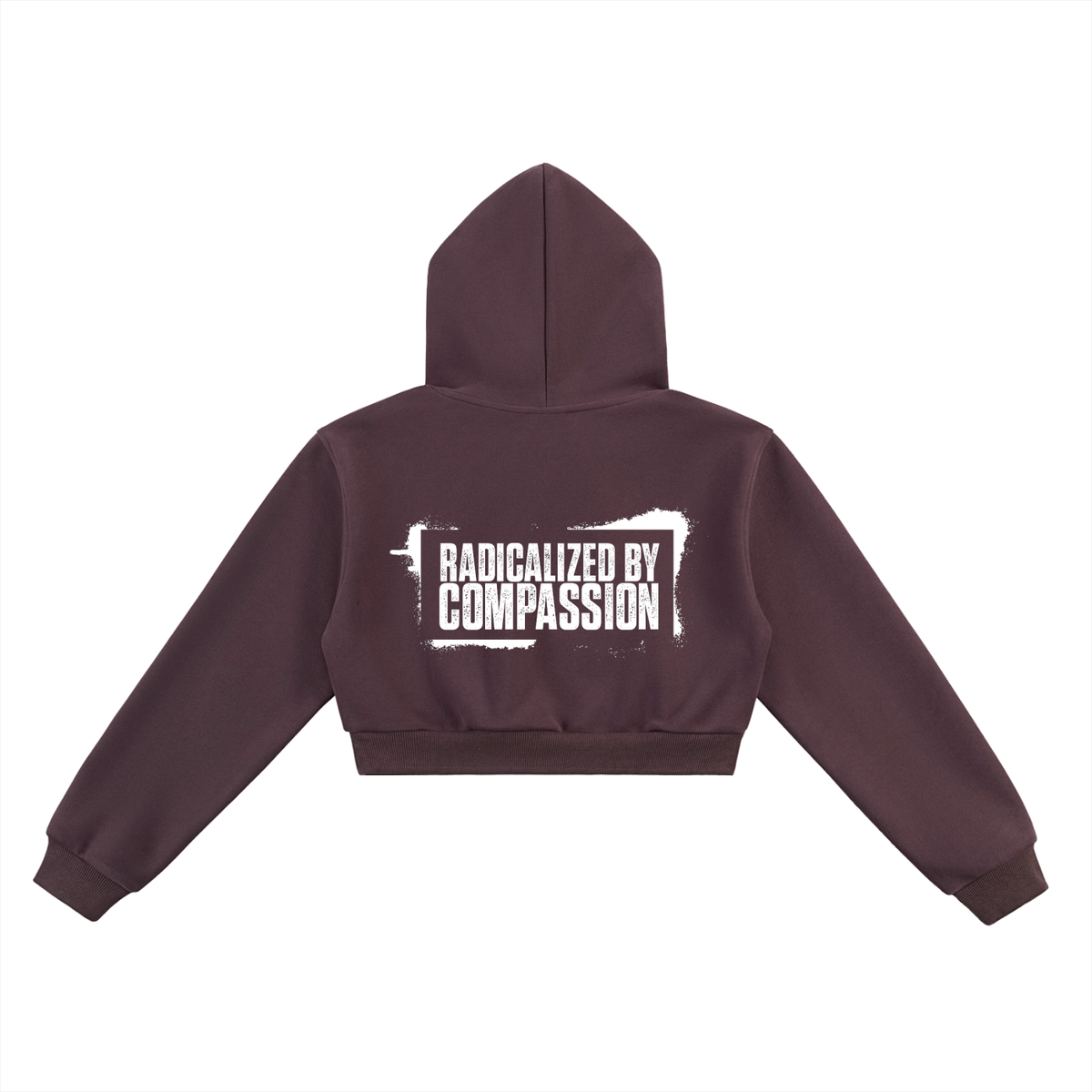 RESIST Compassion Essential Cropped Hoodie