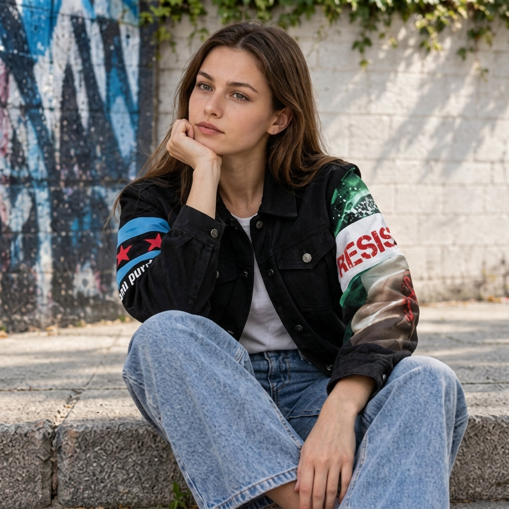 RESIST Fuck Ice Cotton Jacket