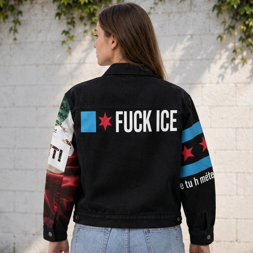 RESIST Fuck Ice Cotton Jacket