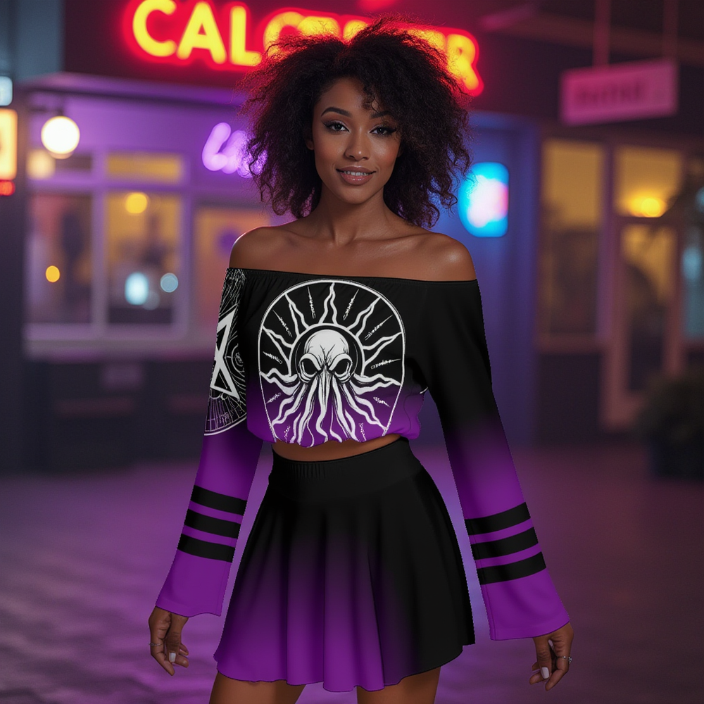OTEKA Cthulhu Top And Skirt Set