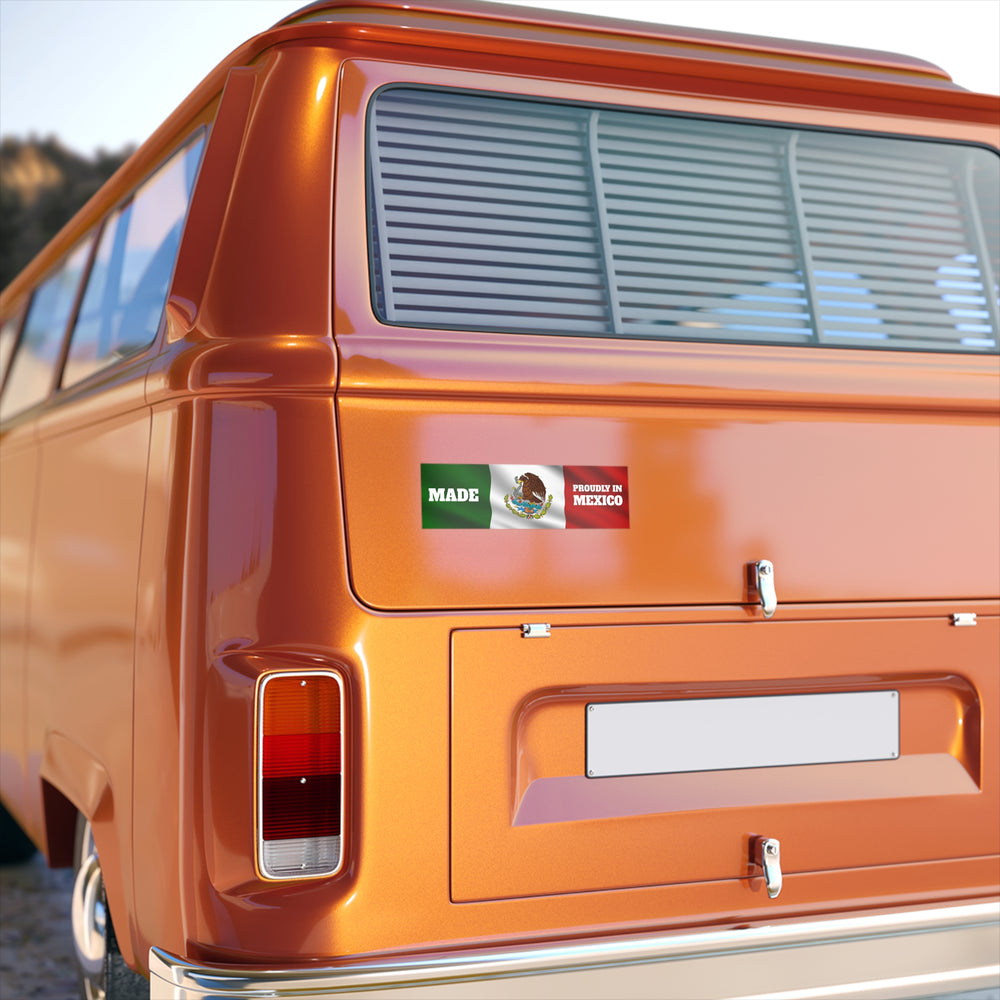 Proudly Made in Mexico Bumper Stickers