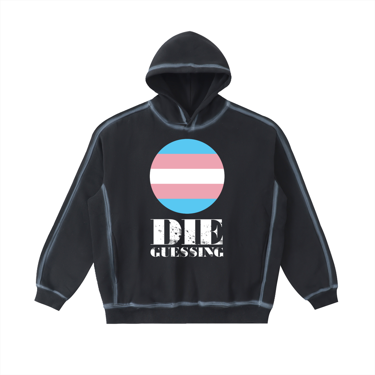RESIST Die Guessing Sunfaded Edge Fleece Hoodie