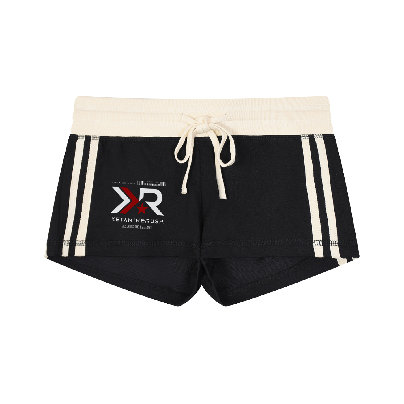 OTEKA KR Women's Contrast Stripe Track Shorts