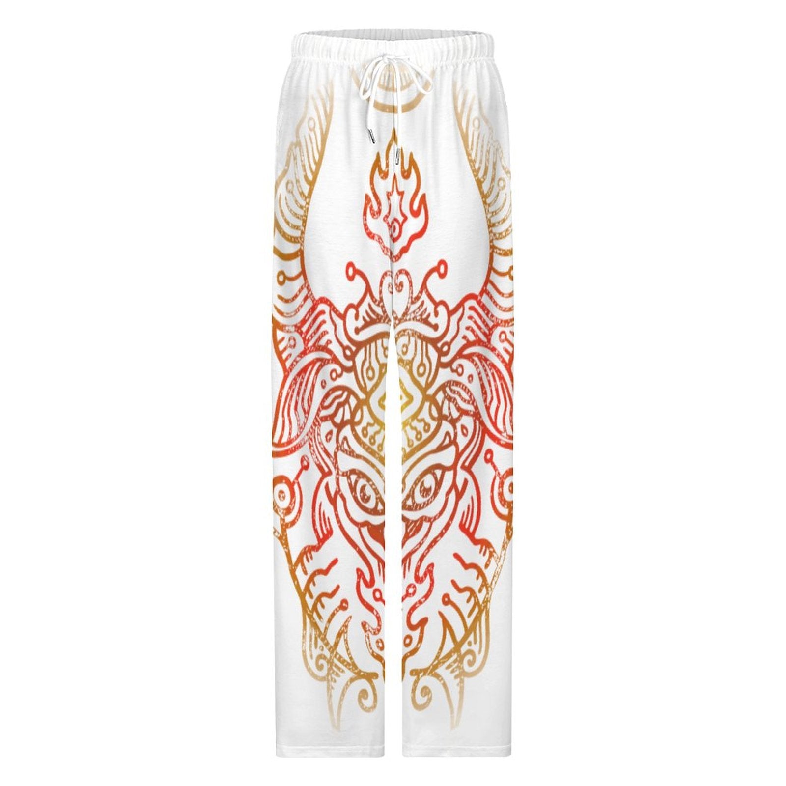 170gsm Faux Cotton Men's Pajamas Pants LM071 (All-Over Printing)