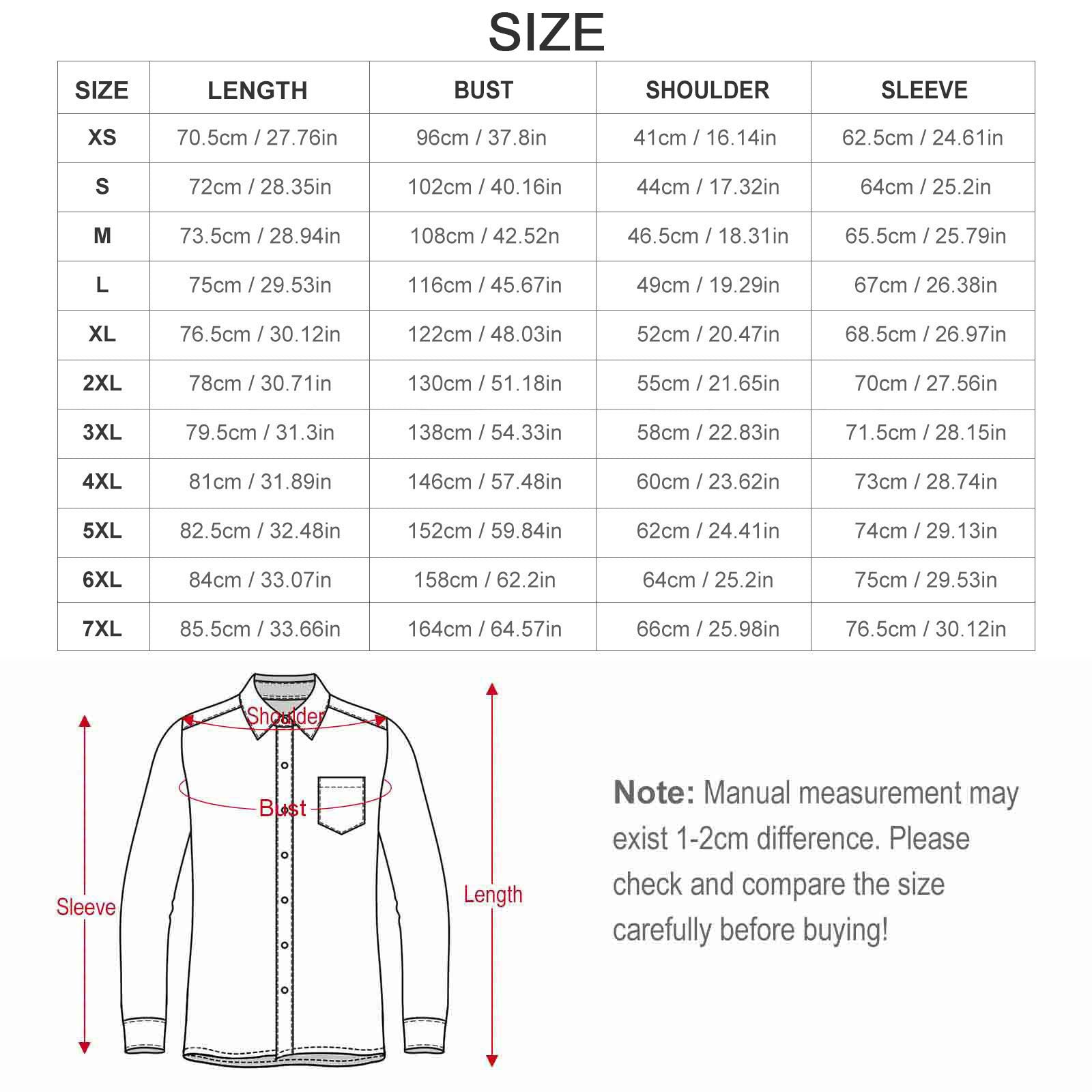 Faux Linen Men Long Sleeve Shirt with Pocket LS (All-Over Printing)