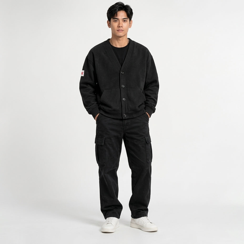 RESIST Patriotism Cotton Cardigan Jacket|360GSM DTG
