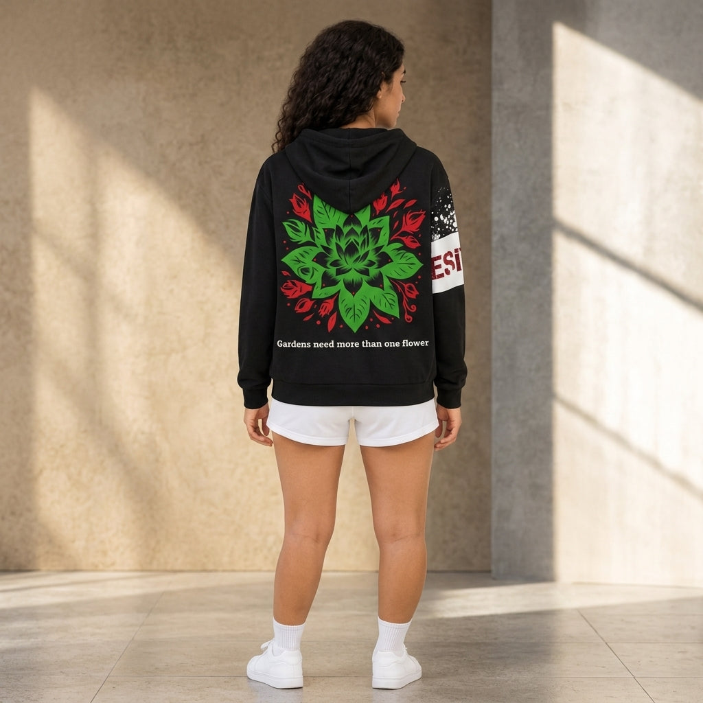 RESIST Deport Racists Cotton Hoodie