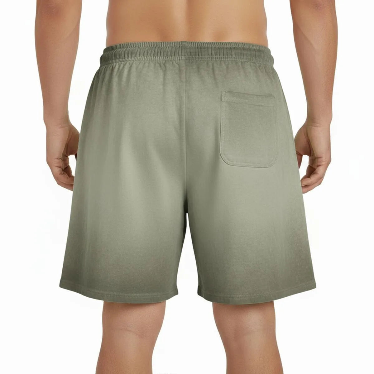 OTEKA Medusa was right distressed cotton shorts