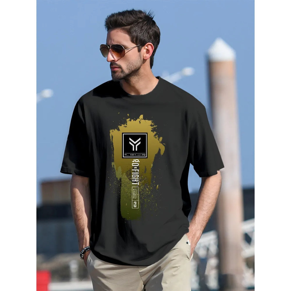 GOFIGHT Fight t-shirt |180GSM Front & Back DTF