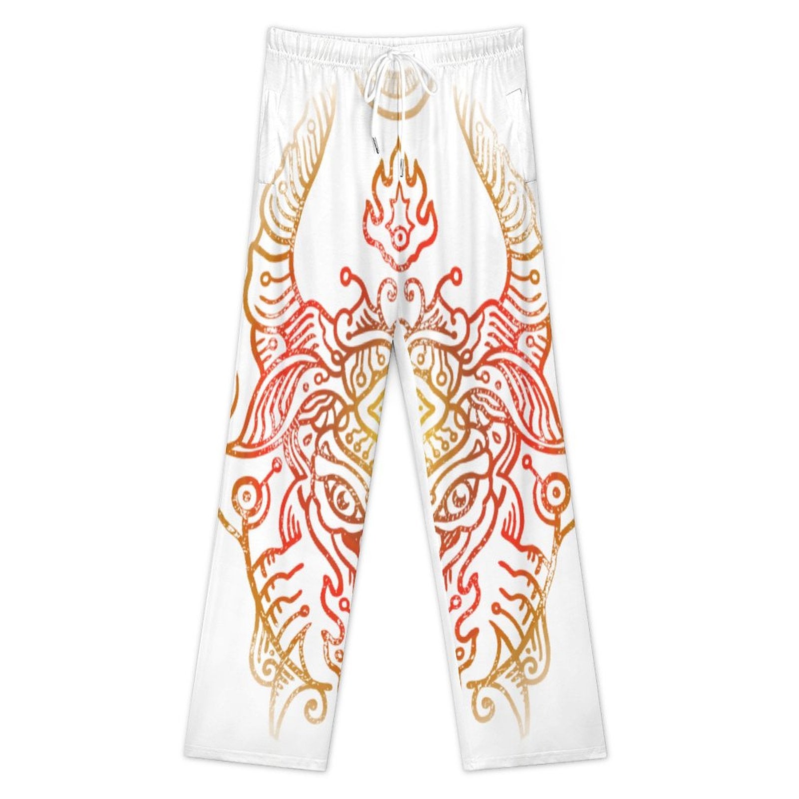 170gsm Faux Cotton Men's Pajamas Pants LM071 (All-Over Printing)