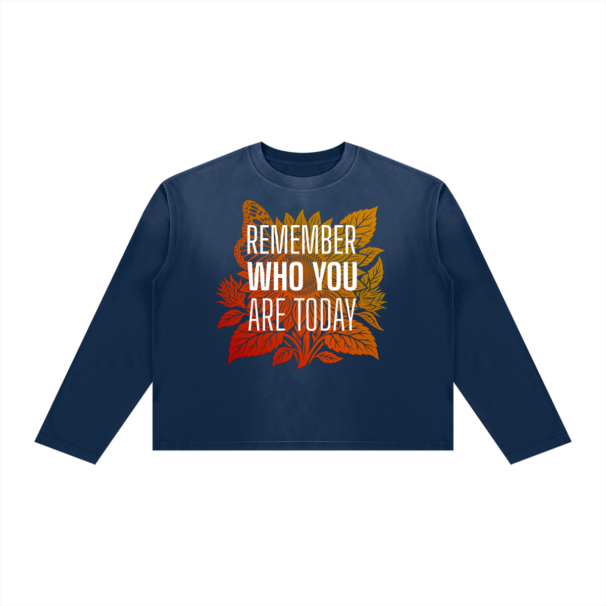 OTEKA Remember who you are Unisex Sunfade Long Sleeve T-Shirt