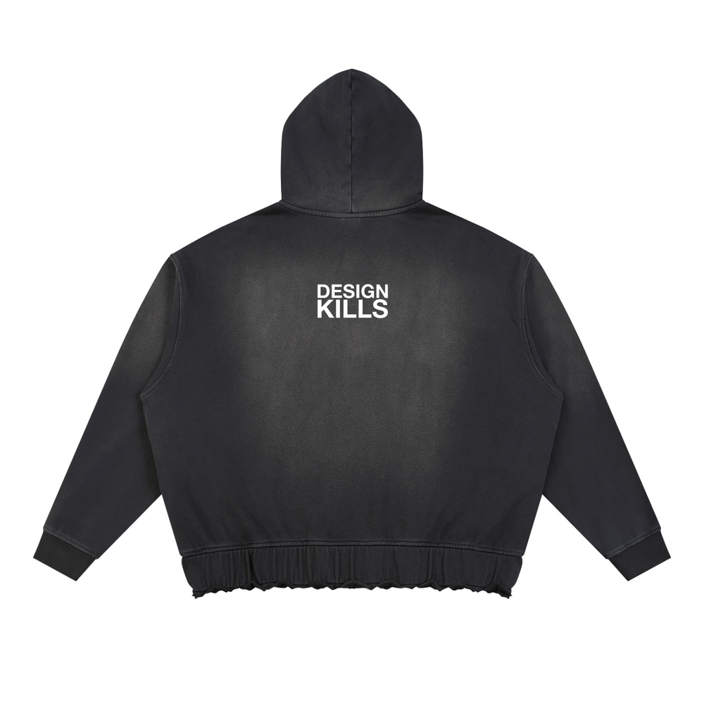 OTEKA Design Kills Distressed Hoodie