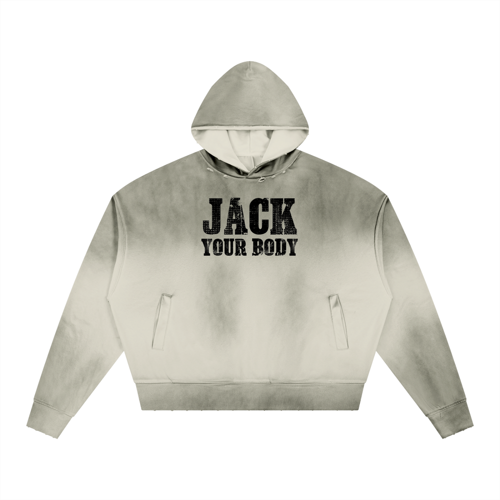 HOUSE Jack your body Sunfade Distressed Hoodie