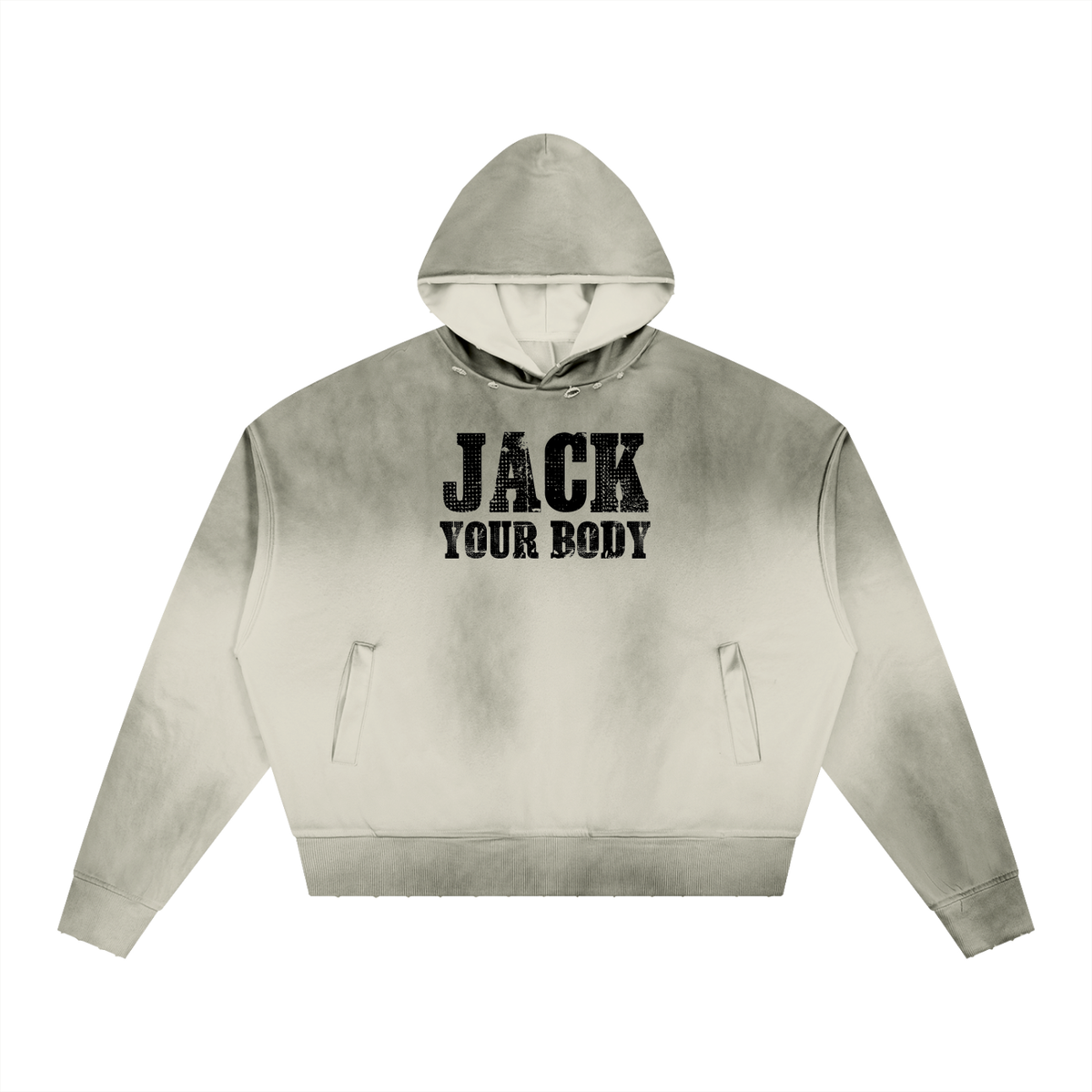 HOUSE Jack your body Sunfade Distressed Hoodie