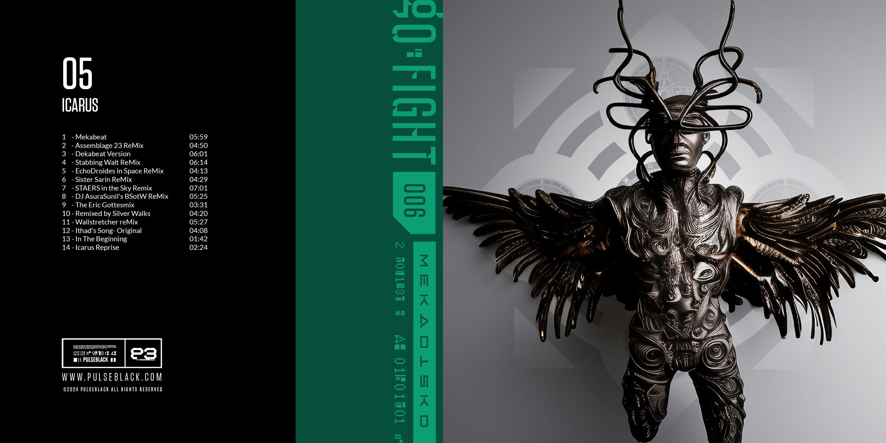 Icarus CD – Pulseblack