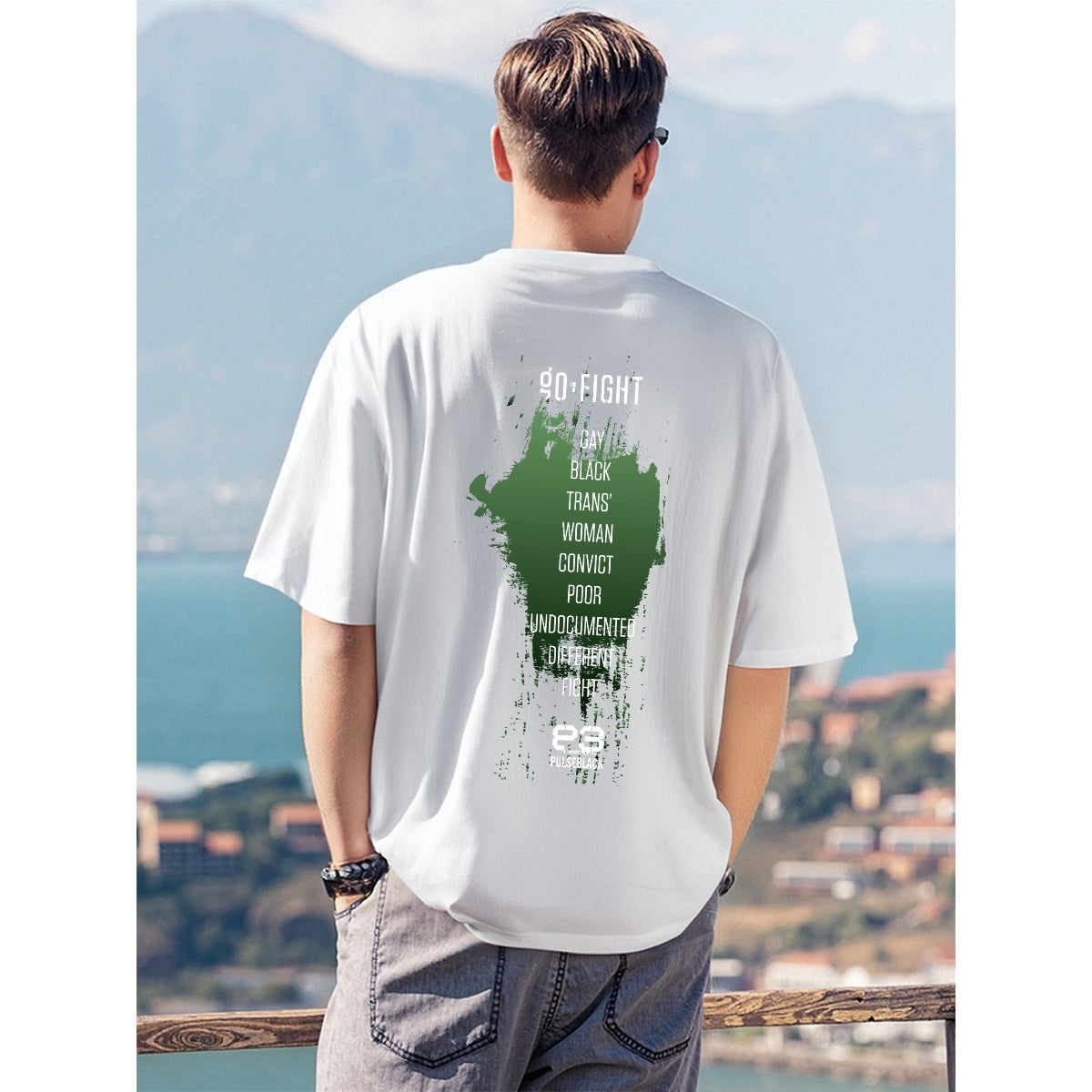 GOFIGHT Fight t-shirt |180GSM Front & Back DTF