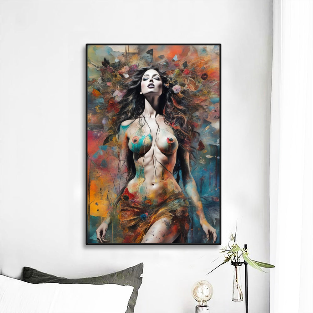 ColorBath Sexy Girl Print