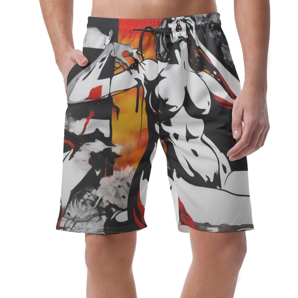 OTEKA Red Woman Short Pants