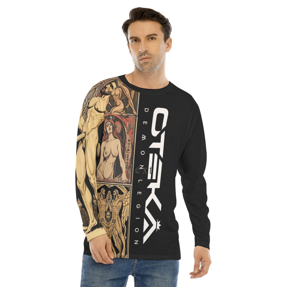 OTEKA Mythology Long Sleeve T-shirt With Raglan Sleeve