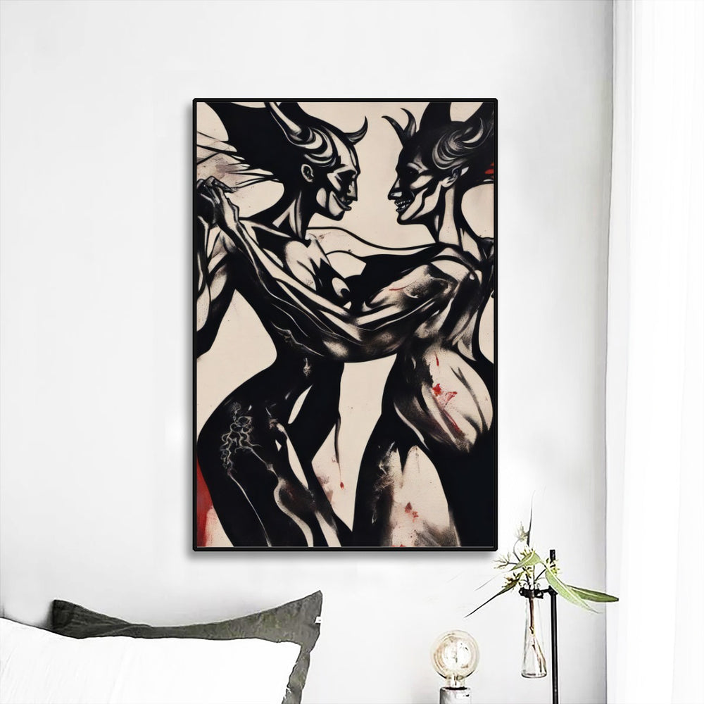 Black dance Print