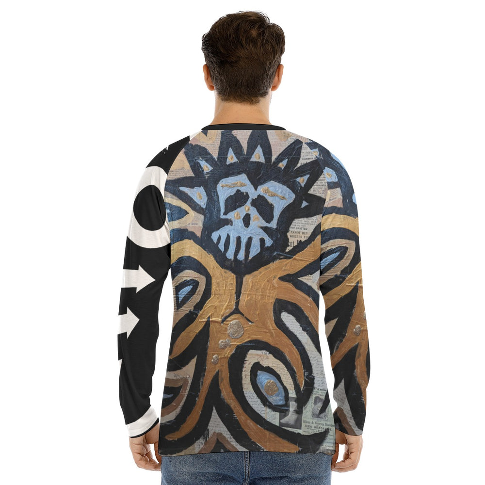 OTEKA Dancing Skeleton Long Sleeve T-shirt