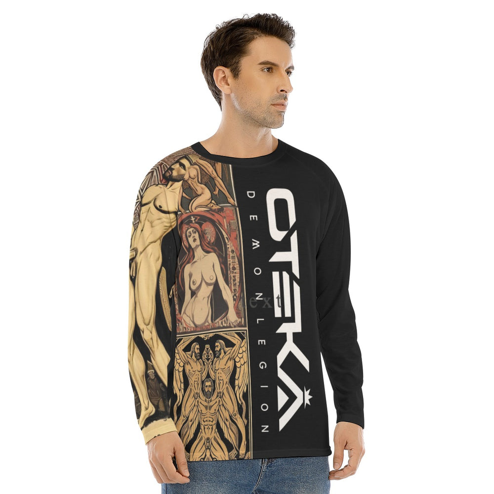 OTEKA Mythology Long Sleeve T-shirt With Raglan Sleeve